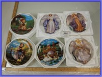 3 M J HUMMEL PLATES-3 EDGAR JERINS SEASONS OF JOY