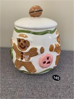 1950's Gingerbread Coffee Jar