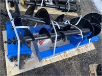 LANTY SKID STEER AUGER WITH EXTRA  AUGER ROD