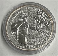 2020 Germania 1 Ounce 999.9 Fine Silver Coin!