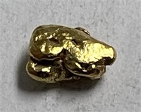 Real Gold Nugget!  Small Raw Gold Nugget!