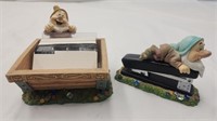 Seven Dwarves Stapler & Rolodex Set