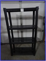 4 TIER PLASTIC SHELVING