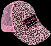 NEW Pink Leopard Baseball Cap