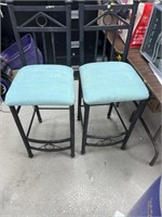 Two bar chairs