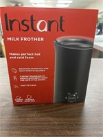 Instant milk frother