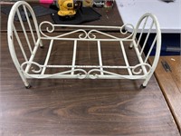 Vintage doll bed