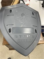 Snow shield for a mailbox