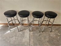 4 stools 30in tall 69a 69b 69c 69d