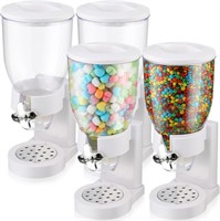 4PK Tradder Cereal Dispenser 3.5L (White)