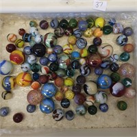STUNNING Art Glass Orbs Marbles, Shooters SEE PICS