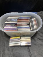 Miscellaneous CDs and tapes