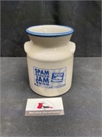 Spam Museum Jam 2005 Stoneware Crock