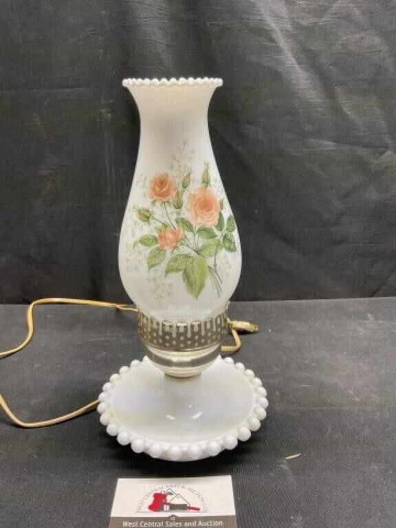 Electric Glass Oil Lamp