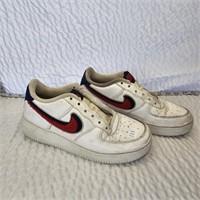 Nike Air Force 1 LV8 Low Chenille Swoosh Sneakers