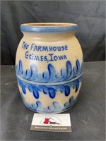 The Farmhouse Grimes Iowa Stoneware Crock