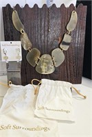 Soft Surroundings Chunky Necklace & Earrings