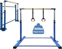 Gymnastic Kip Bar  3'-5' Adjustable  Blue