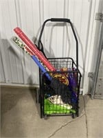 Rolling cart of miscellaneous