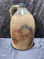 Ceramic Santa Claus jug