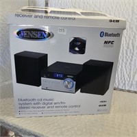Jensen Bluetooth CD, AM/FM Stereo In Box
