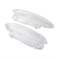 1 Pair Clear Headlight Lens Cover PC Shell Replace