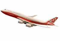 20 inch boeing 747 length 20X21X8