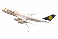 20 inch Lufthansa airline 747 length 20X21X8