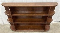 (I) Vintage Art Deco Style Curved Wooden 3-Tiered