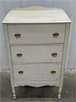 (I) Vintage Wooden Painted Chest Of Drawers, 3