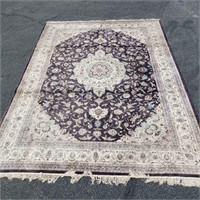 Large handmade area rug