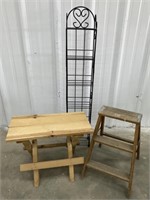 (H) Miscellaneous Furniture: Foldable Wooden