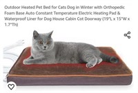 MSRP $34 Heated Pet Bed