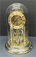 (L) Anniversary Clock With Glass Dome. S. Haller,