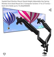 MSRP $40 Dual Monitor Mount