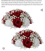 MSRP $18 2Pcs Floral Centerpieces