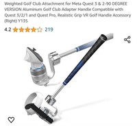 MSRP $70 MetaQuest Golf Club Attachment