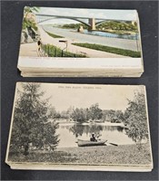 (T) Early 1900s Postcard Lot Includes  Used And