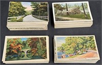 (T) Color Postcard Lot Includes Used And Unused