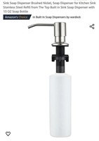 MSRP $10 Soap Dispenser