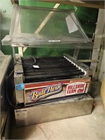 Standex hot dog roller w/ bun warmer model hrs-31s