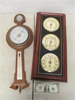 Vintage Springfield & Taylor Weather Stations