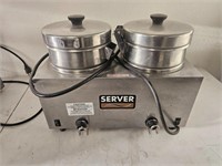 Soup warmer model twin fs-4