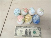 Nice Lot of Vintage Decorative Painted Eggs