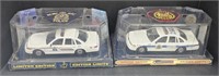 (AH) Two 1/24th Scale, 90s Crown Victoria Police