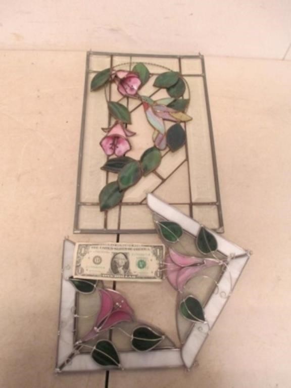 Madison P/U Only Floral Stained Glass Decor -