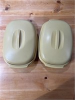 2 Vintage Tupperware Containers