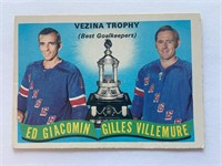 Giacomin Villemure 1971-72 OPC Vezina Card No.248