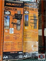 (2 pcs) assorted Muddy Maxim Archery stand, and