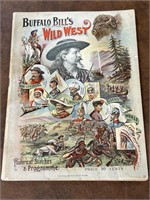 Super Rare 1895 original Buffalo Bills wild West